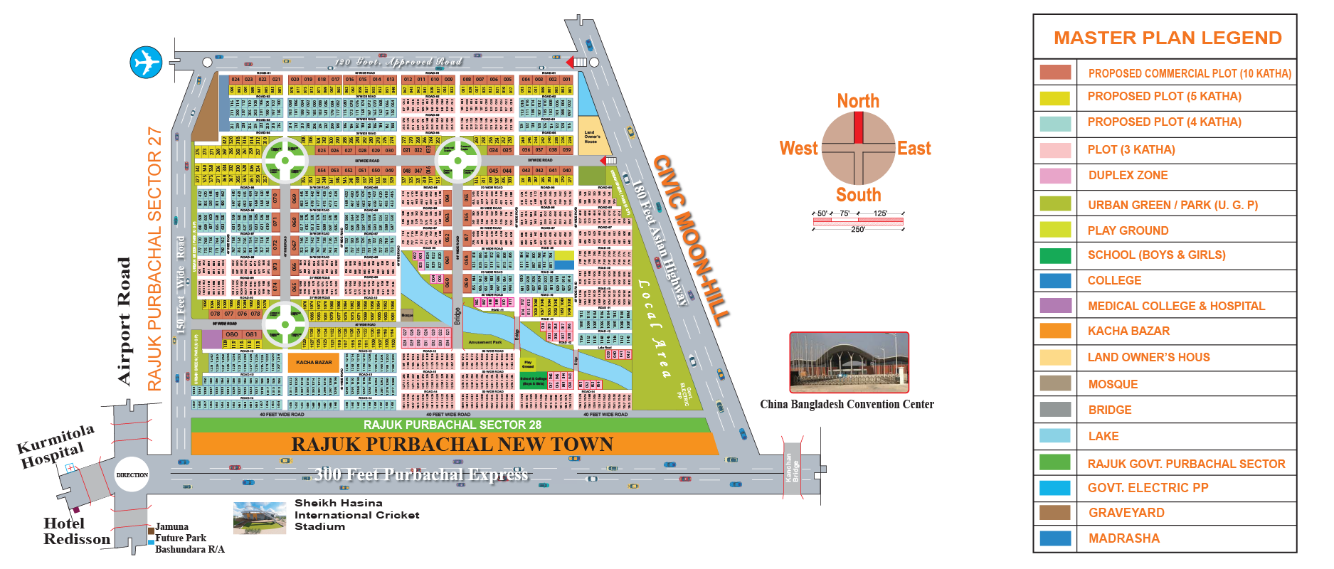 CIVIC Moon Hill Project Full Layout Plan